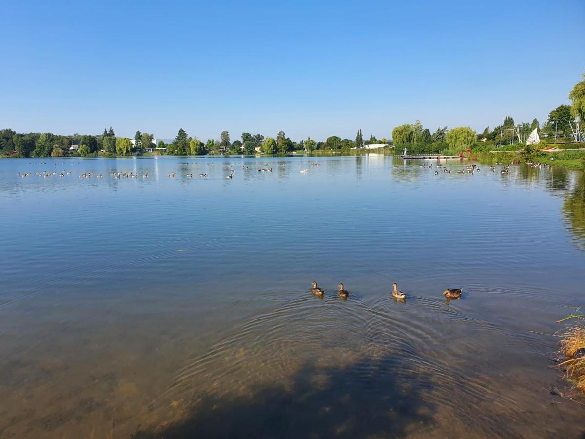 Ferienhaus Am See Hungen Esterno foto